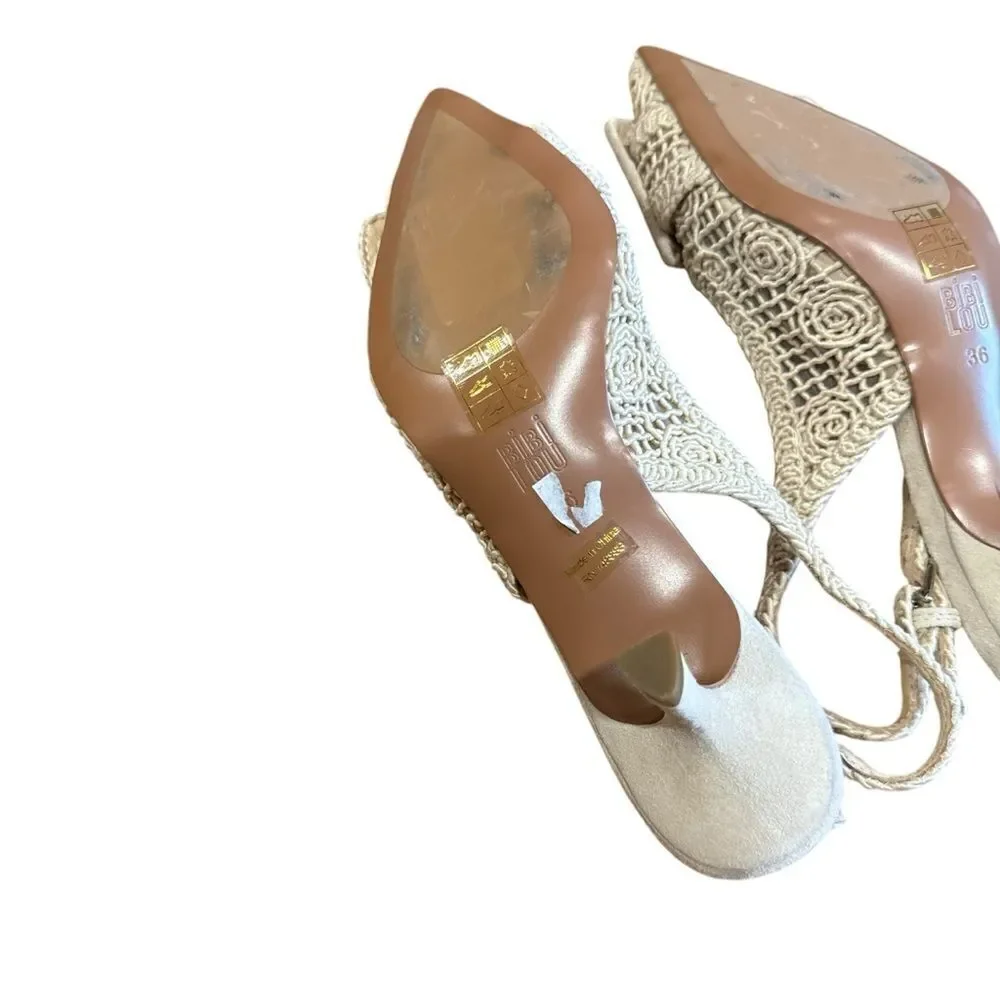 Revolve Anthropologie Bibi LOU Dalila 55mm slingback ballerina shoes